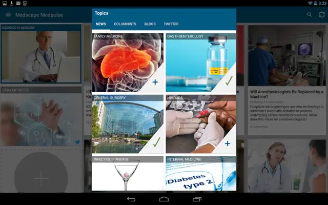 Medscape MedPulse android App screenshot 4